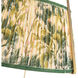 Alora Mood Scout 2 Light 13.25 inch Brushed Gold and Green Linen Pendant Ceiling Light