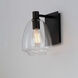 Babylon LED 7.25 inch Black Wall Sconce Wall Light