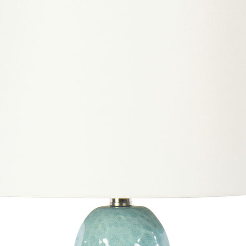 Coastal Living Getaway 28.25 inch 150.00 watt Turquoise Table Lamp Portable Light