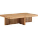 Folke 50 X 31 inch Natural Coffee Table