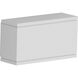 Rubix LED 5.37 inch White Outdoor Wall Light