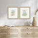 Spring Branch Blue and Green and Beige and Neutral Framed Art