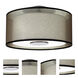 Saturnia 2 Light 17.5 inch Deep Patina Bronze Flushmount Ceiling Light