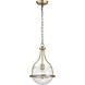 Amado 1 Light 10 inch Vintage Brass Pendant Ceiling Light