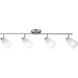 Wisten 4 Light 40 inch Brushed Nickel Close-to-Ceiling Ceiling Light