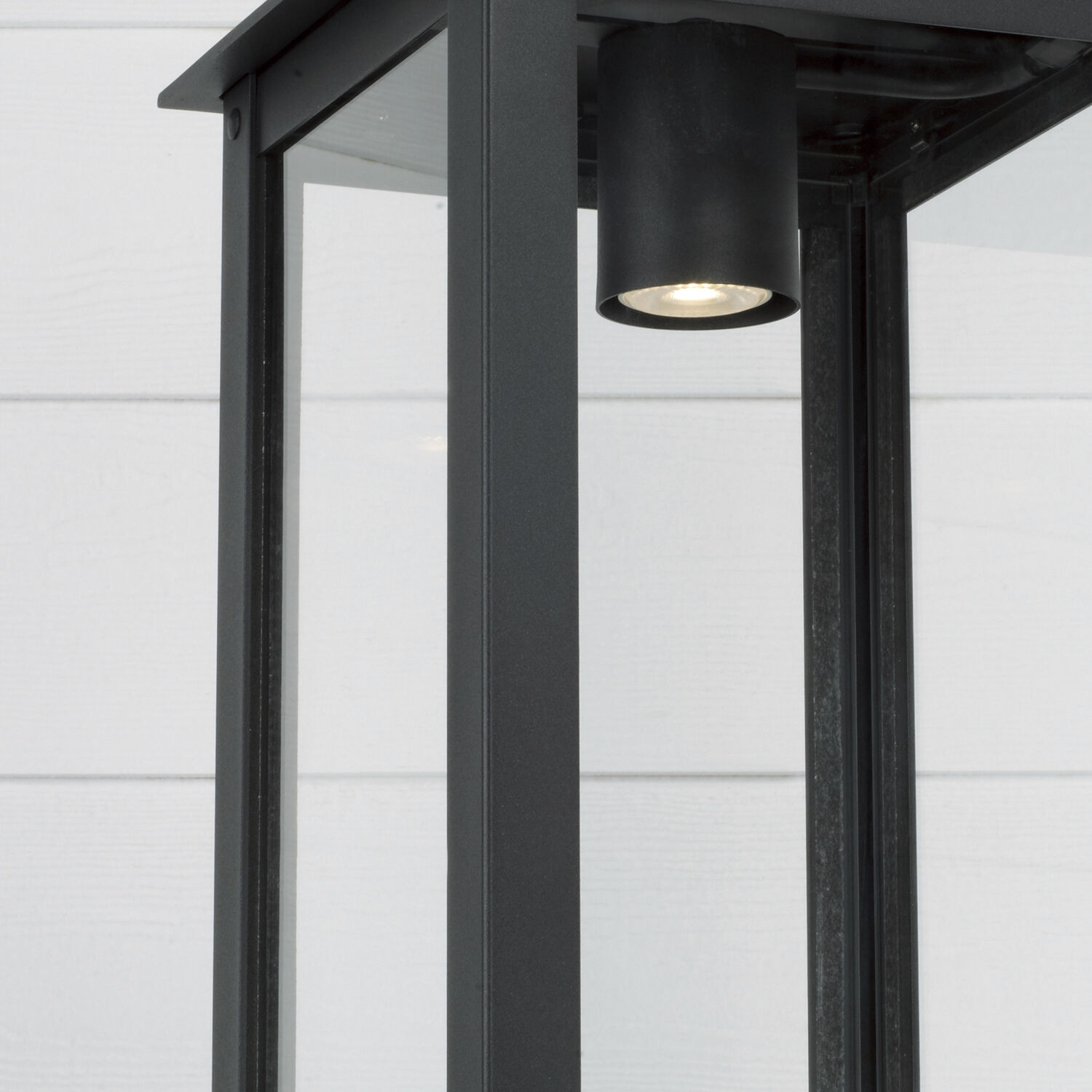 Hunt 1 Light 29 inch Black Outdoor Post Lantern