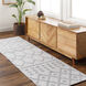 Napoli 96 X 30 inch Light Gray Rug, Runner