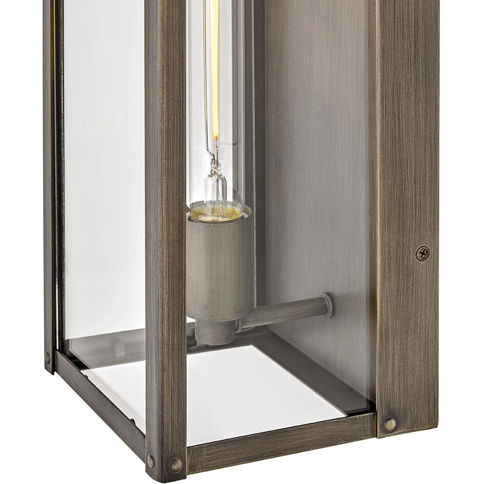 Estate Series Max 1 Light 24 inch Burnished Bronze Outdoor Wall Mount Lantern