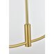 Nyomi 2 Light 30 inch Brass Chandelier Ceiling Light