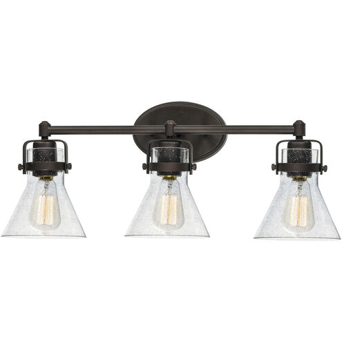 Seafarer 3 Light 24.25 inch Oil Rubbed Bronze Bath Vanity Wall Light in Incandescent