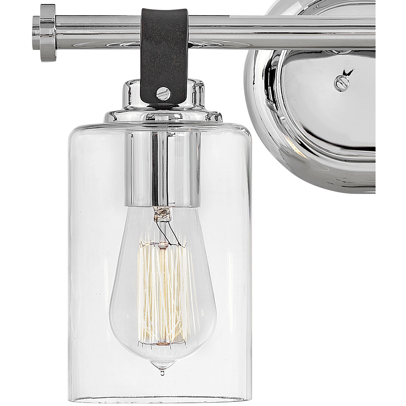 Halstead 2 Light 16 inch Chrome Vanity Light Wall Light