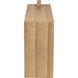 Atlanta 63 X 15 inch White Oak Console