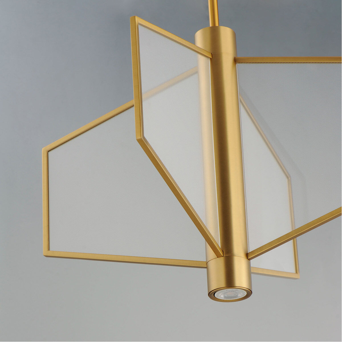 Telstar LED 26 inch Natural Aged Brass Single Pendant Ceiling Light