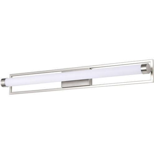 Canal LED 36 inch Brushed Nickel Bath Vanity Light Wall Light