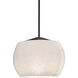 Keno LED Black Cord Pendant Ceiling Light