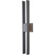 Slate LED 4.7 inch Matte Black ADA Wall Sconce Wall Light