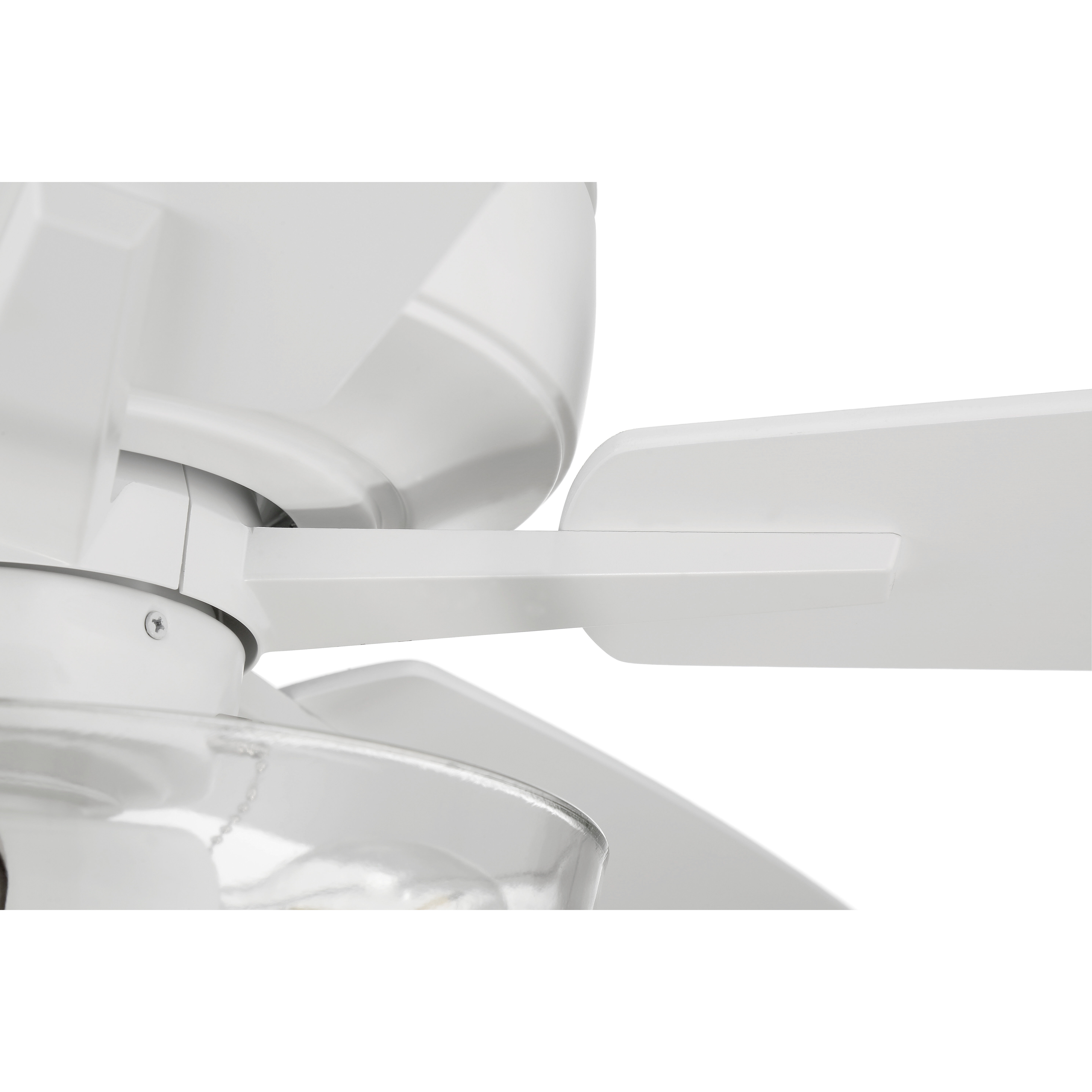 Super Pro 101 60 inch White with White/Washed Oak Blades Contractor Ceiling Fan