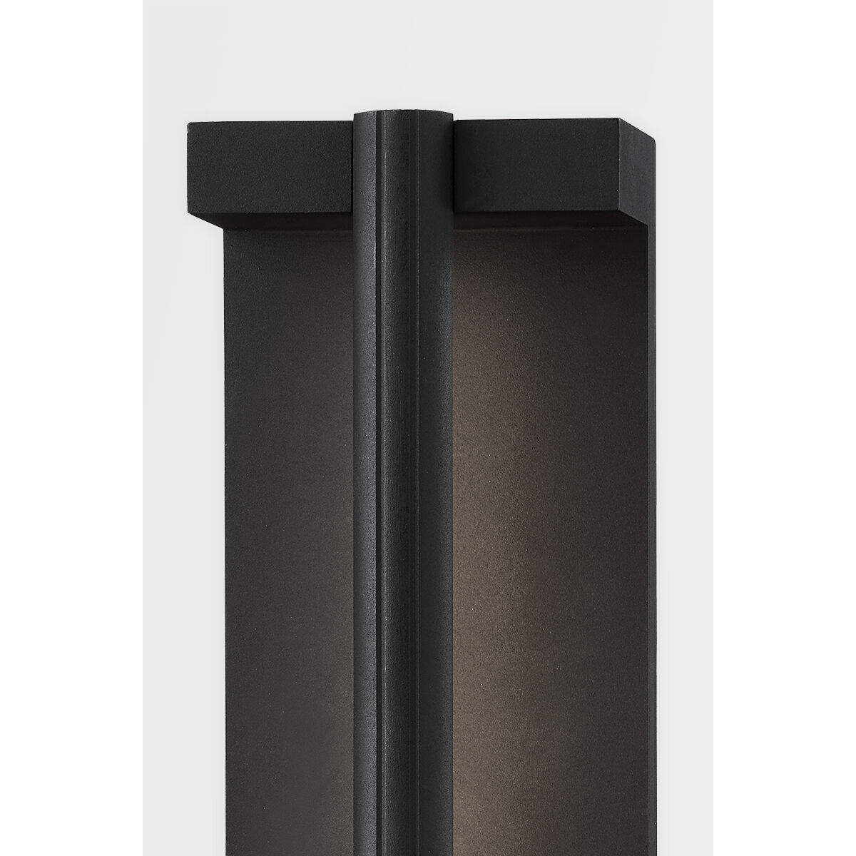 Calla LED 15 inch Textured Black Outdoor Wall Sconce