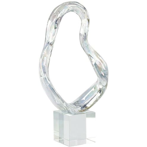 Prismatic Loop 17.75 X 4.5 inch Sculpture, Medium