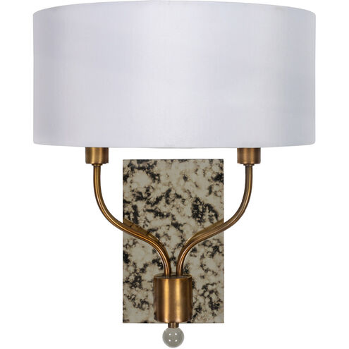 Ogee 2 Light 5 inch White Wall Sconce Wall Light