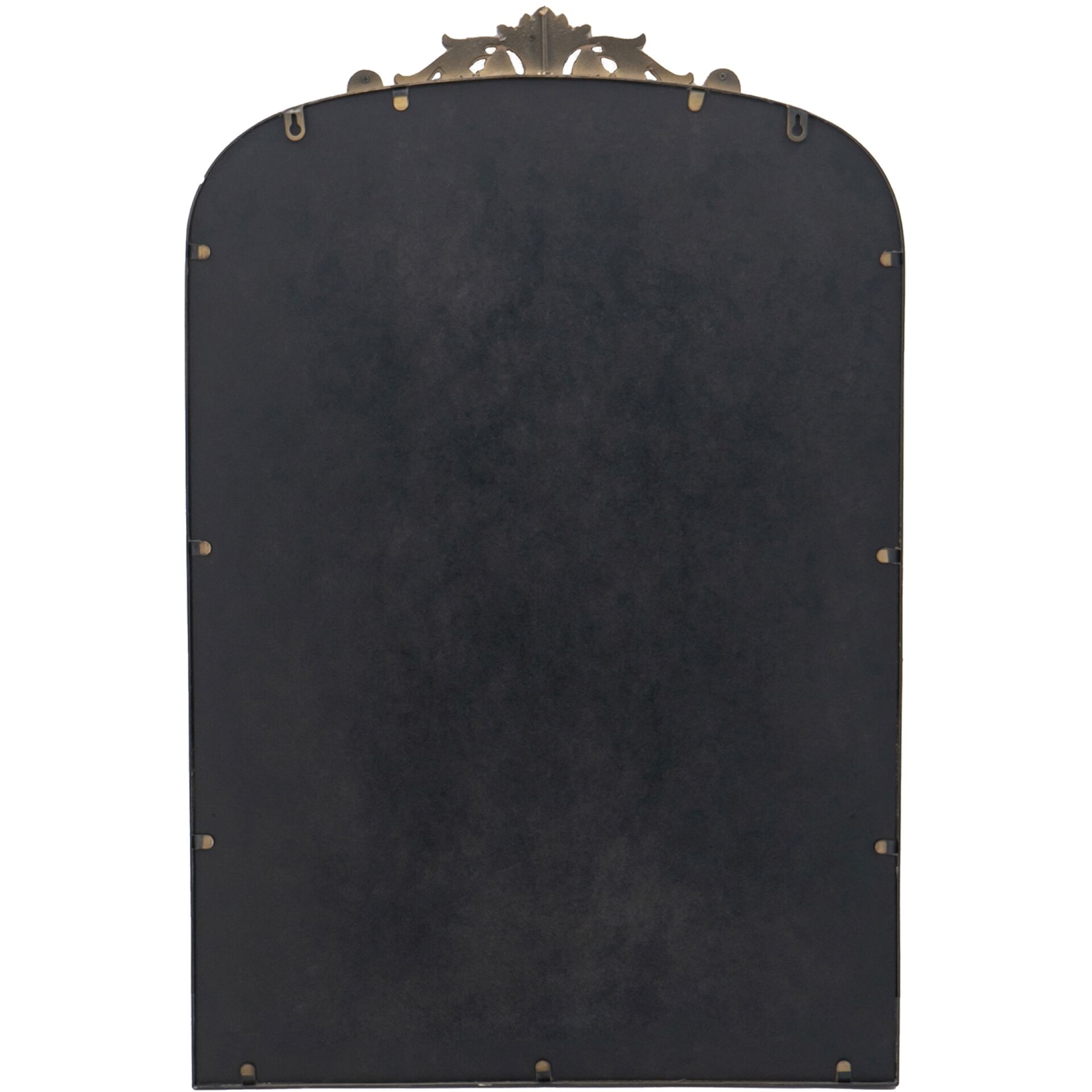Baroque Inspired 36 X 24 inch Gold Mirror
