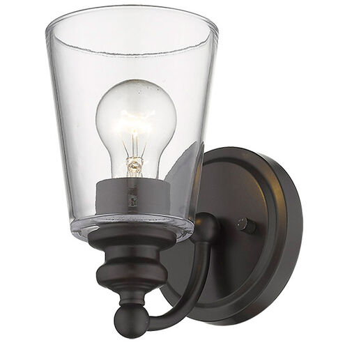 Ceil 1 Light 5 inch Oil-Rubbed Bronze Sconce Wall Light in Oil Rubbed Bronze
