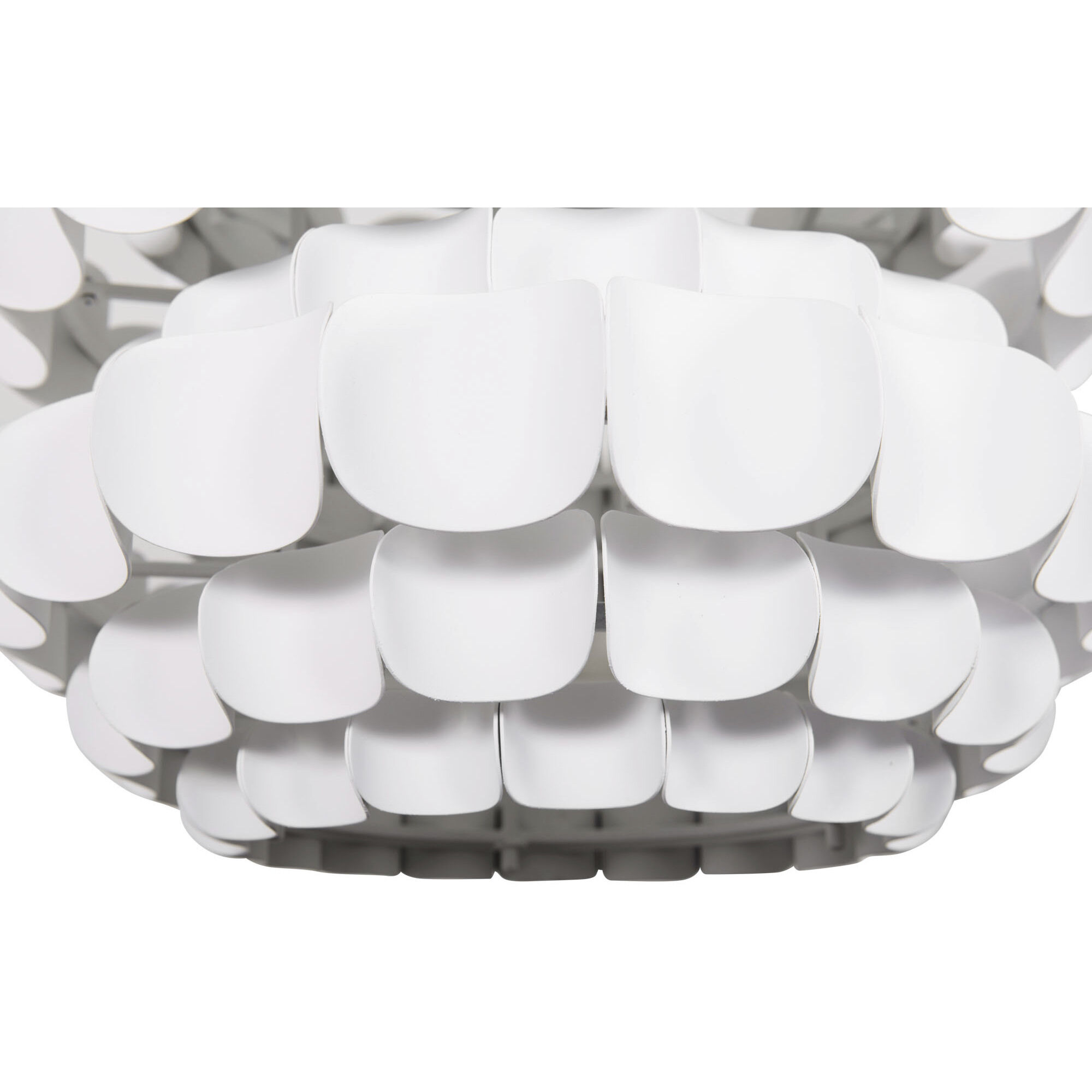 Swoon 6 Light 20 inch Matte White Foyer Ceiling Light, Smithsonian Collaboration