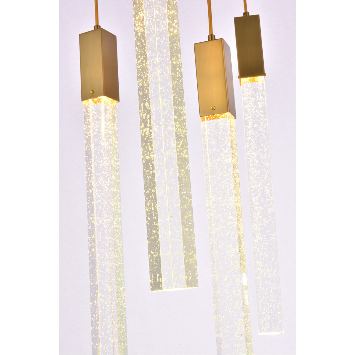 Weston 16 Light 30 inch Satin Gold Pendant Ceiling Light