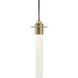 Airis 1 Light 4 inch Soft Gold Mini Pendant Ceiling Light, Small