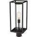 Dunbroch 1 Light 21.75 inch Black Outdoor Post Mount Fixture