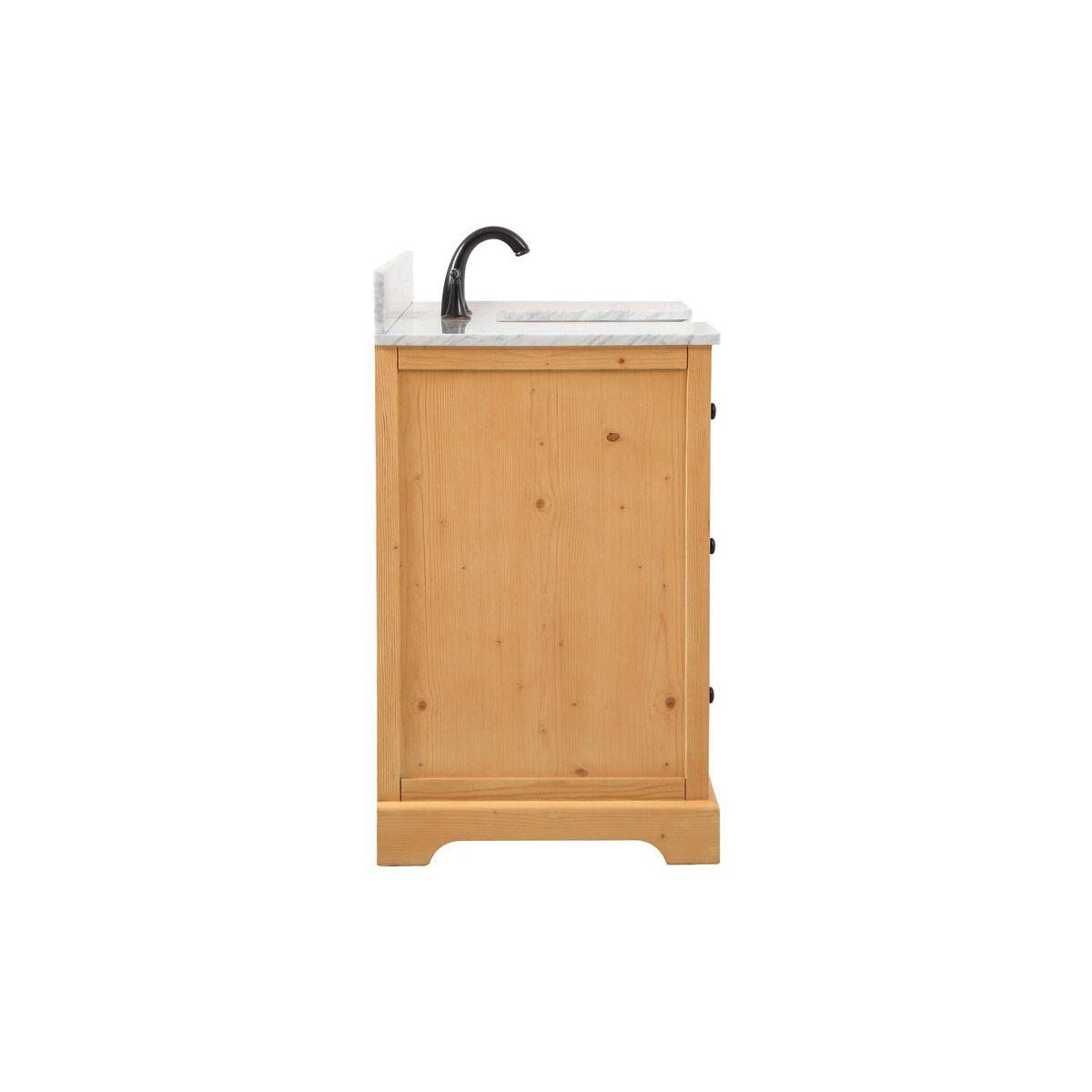 Franklin 48 X 22 X 35 inch Natural Wood Bathroom Vanity Cabinet