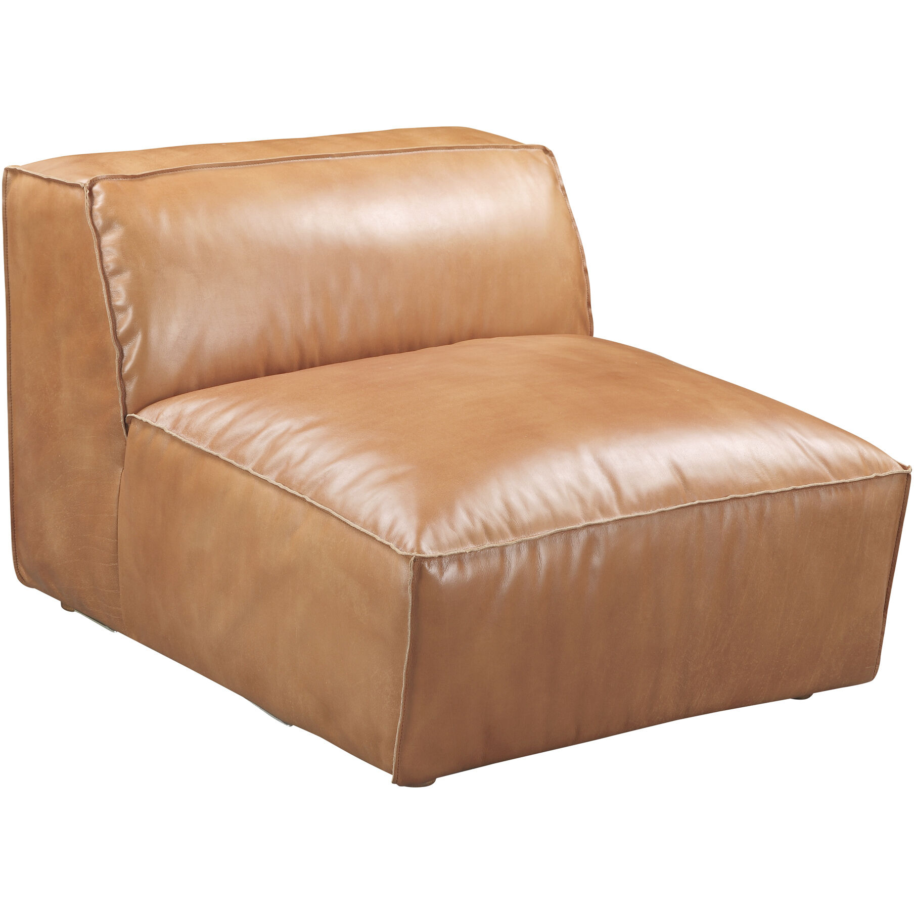 Luxe Brown Slipper Chair