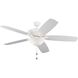 Colony 60 LED 60 inch Matte White Ceiling Fan