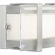 Miter LED LED 12.25 inch Brushed Nickel ADA Wall Sconce Wall Light, Progress LED