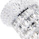 Empire 34 Light 36 inch Chrome Down Chandelier Ceiling Light
