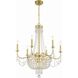 Haywood 9 Light 28 inch Aged Brass Chandelier Ceiling Light