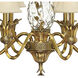 Plantation 7 Light 28 inch Burnished Brass Indoor Chandelier Ceiling Light
