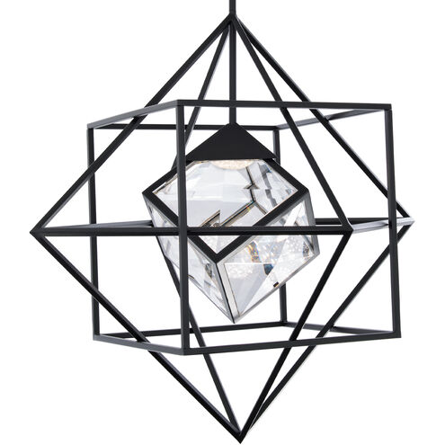 Heracles LED 38 inch Black Pendant Ceiling Light, Beyond