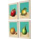 Culinary Collection Scooped Ivory Wood With Embossing Framed Art