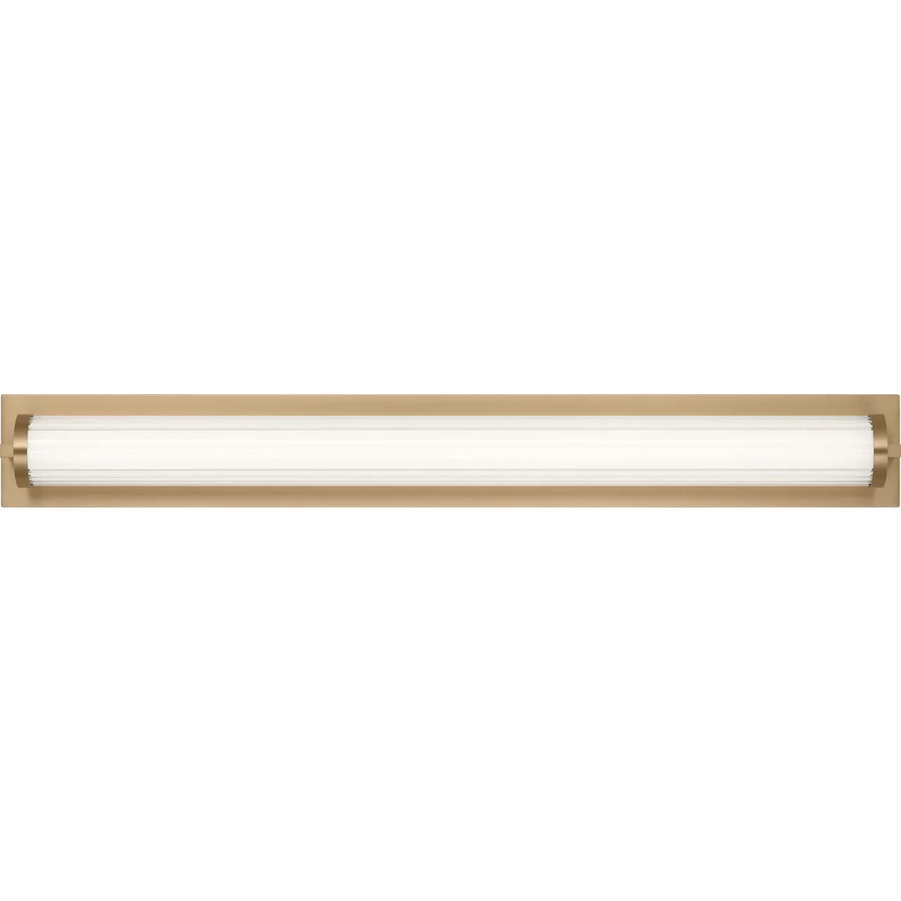 Weston LED 34 inch Satin Brass Vanity Light Wall Light