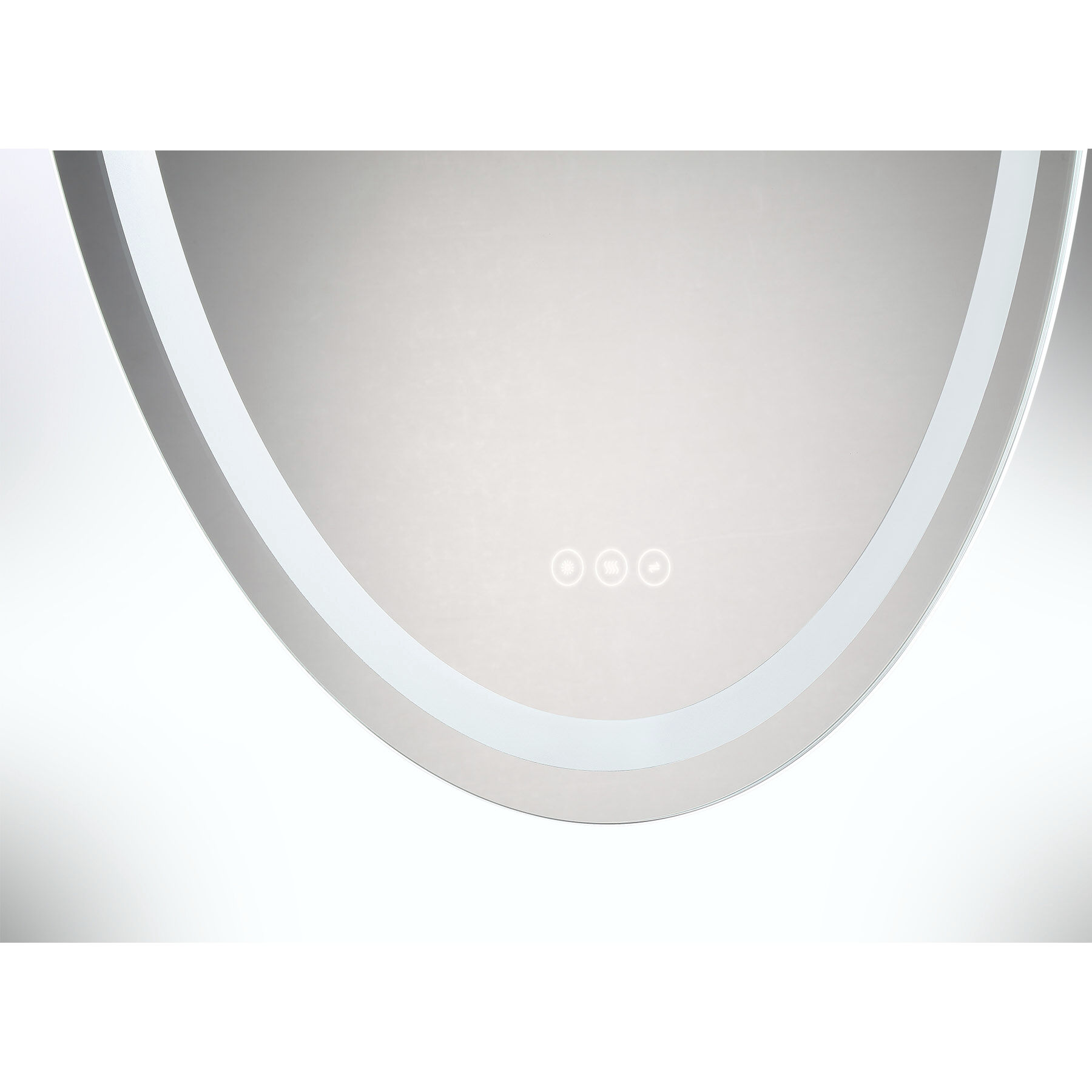 Beckett 36 X 24 inch Frost Mirror, Frontlit and Backlit