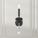 Helenia 1 Light 6 inch Black Wall Sconce Wall Light