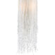 Capelli 1 Light 6 inch Nickel/Clear Pendant Ceiling Light