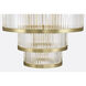 Empra LED 47.25 inch Gold Grand Chandelier Ceiling Light