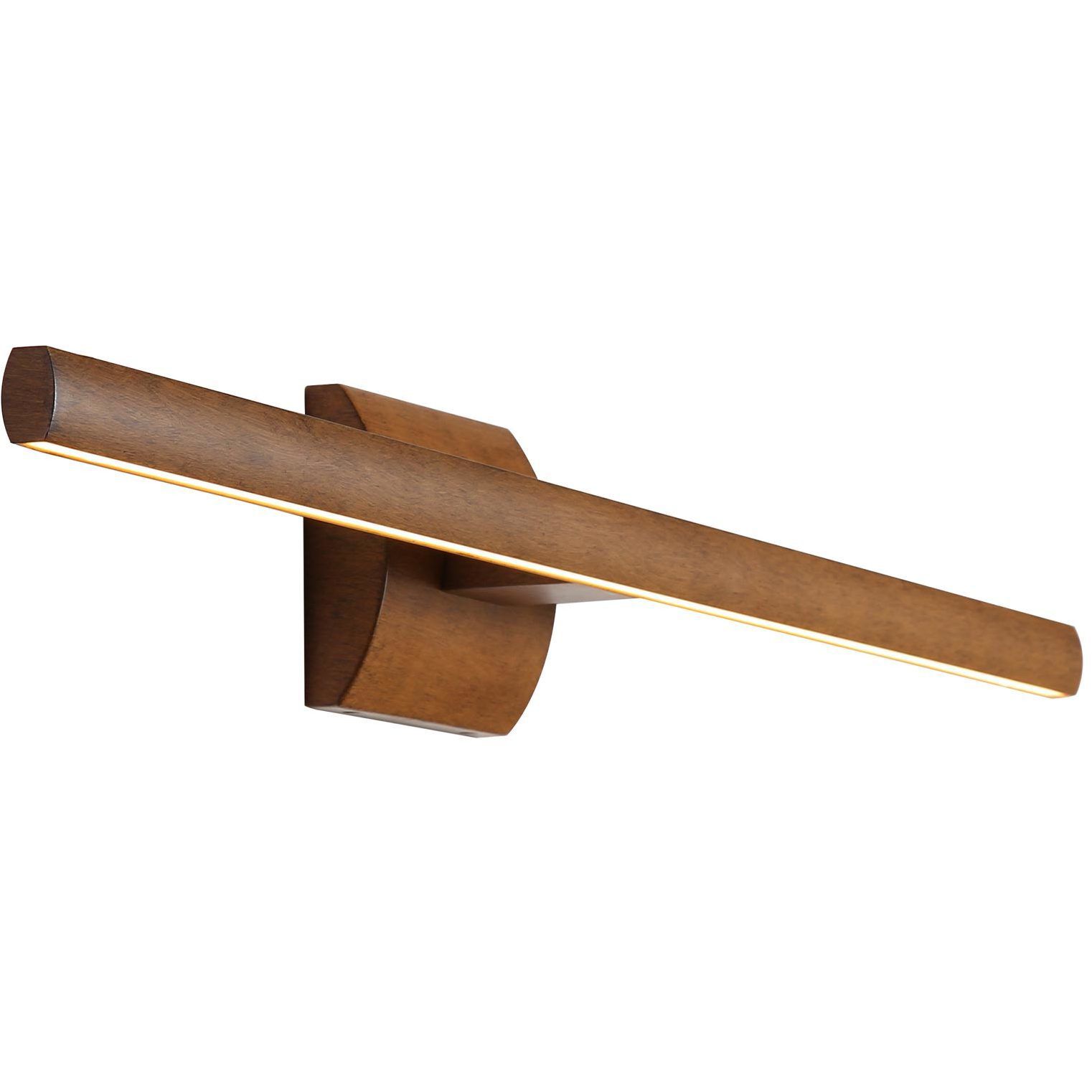 Vireo Vanity Wall Light in Walnut