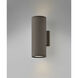 Coastal Elements Silo LED 12 inch Architectural Bronze Outdoor Wall Mount Lantern, Up/Down Light