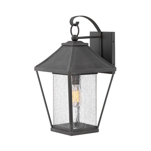 Palmer 1 Light 20 inch Museum Black Outdoor Wall Lantern, Large