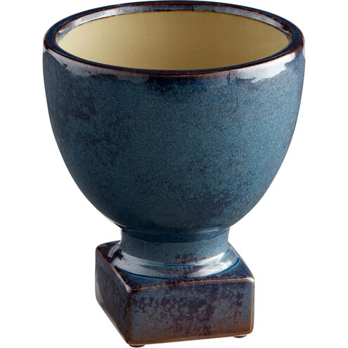 Big Sky Blue Glaze Planter, Large