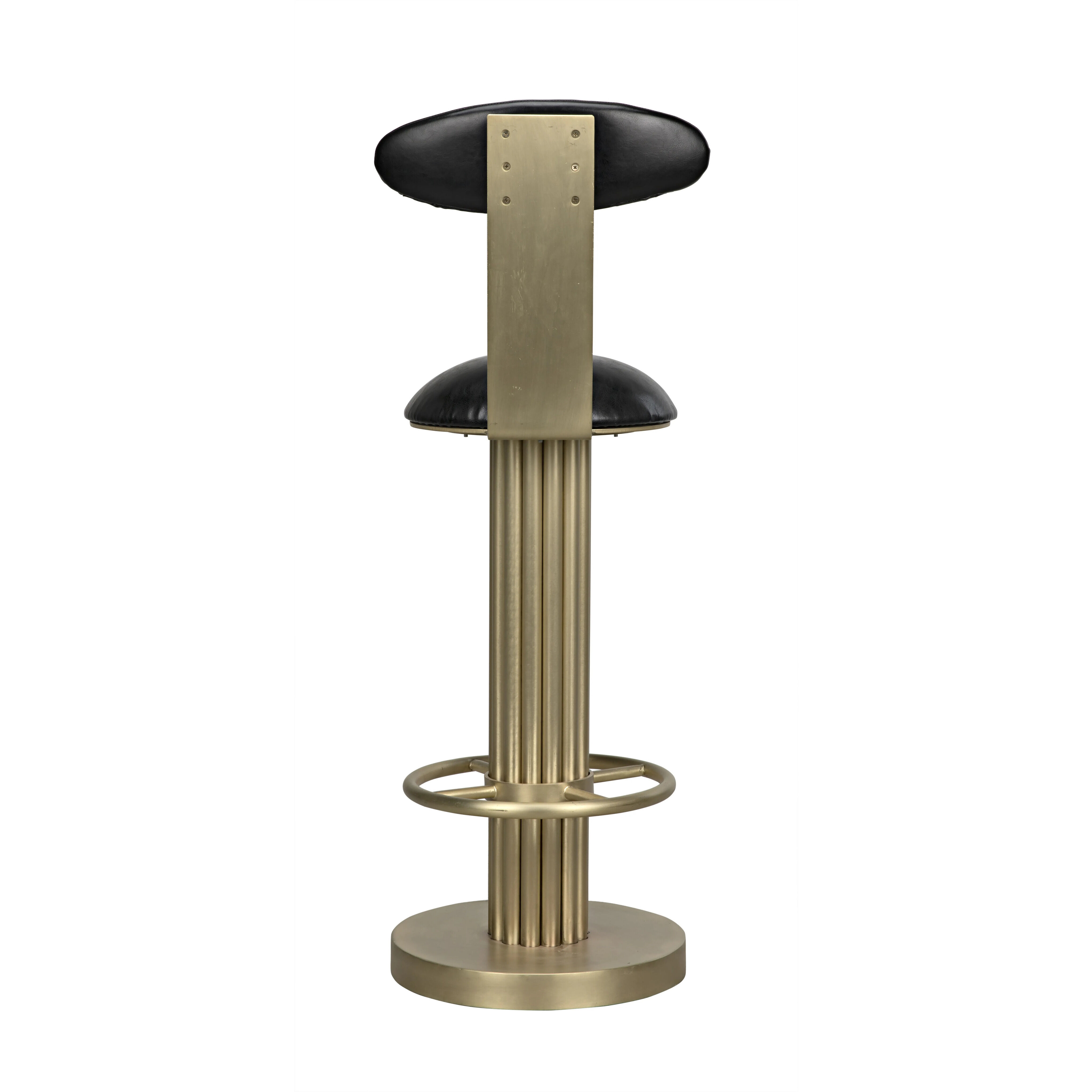 Sedes 43 inch Antique Brass Bar Stool
