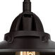 Nouveau 2 Railroad LED 16 inch Matte Black Bath Vanity Light Wall Light